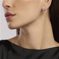 Orecchini Mabina Donna Futurista in Argento Zircone 563755 - 563755